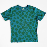 T-Shirt - Celeste in Grass & Teal