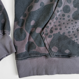 The Hoodie - Dottie in Faded Black & Coal
