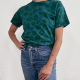 T-Shirt - Celeste in Grass & Teal