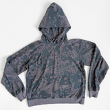 The Hoodie - Dottie in Faded Black & Coal