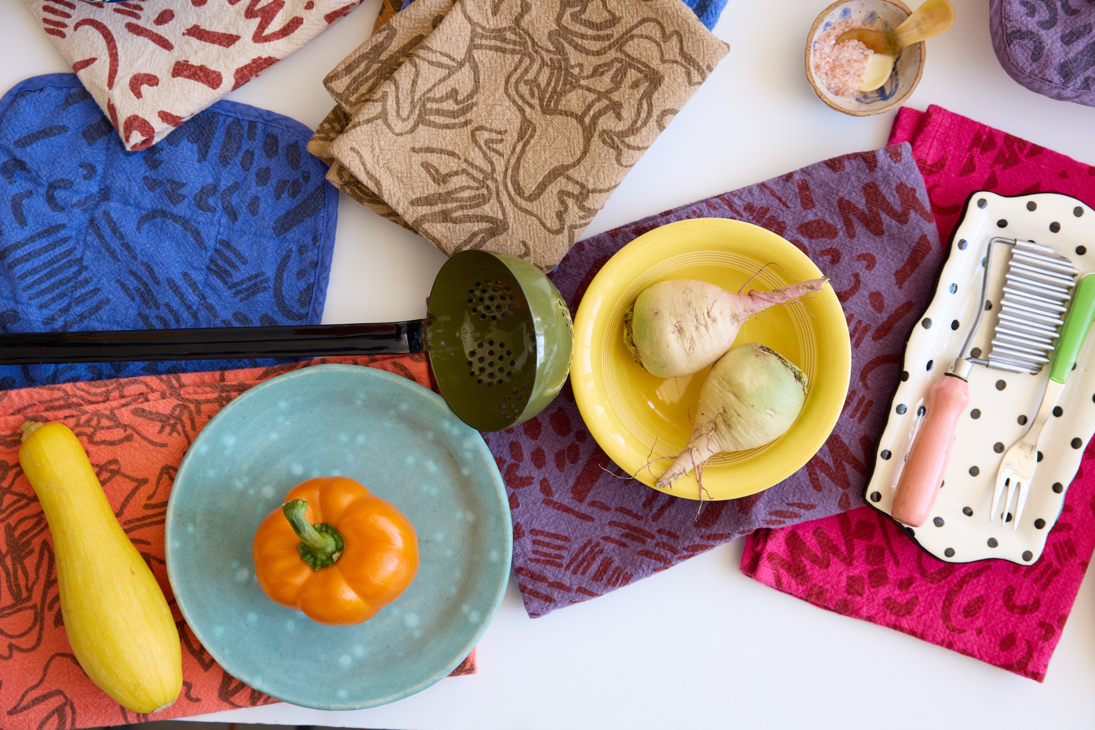 Tea Towels + Everyday Napkins
