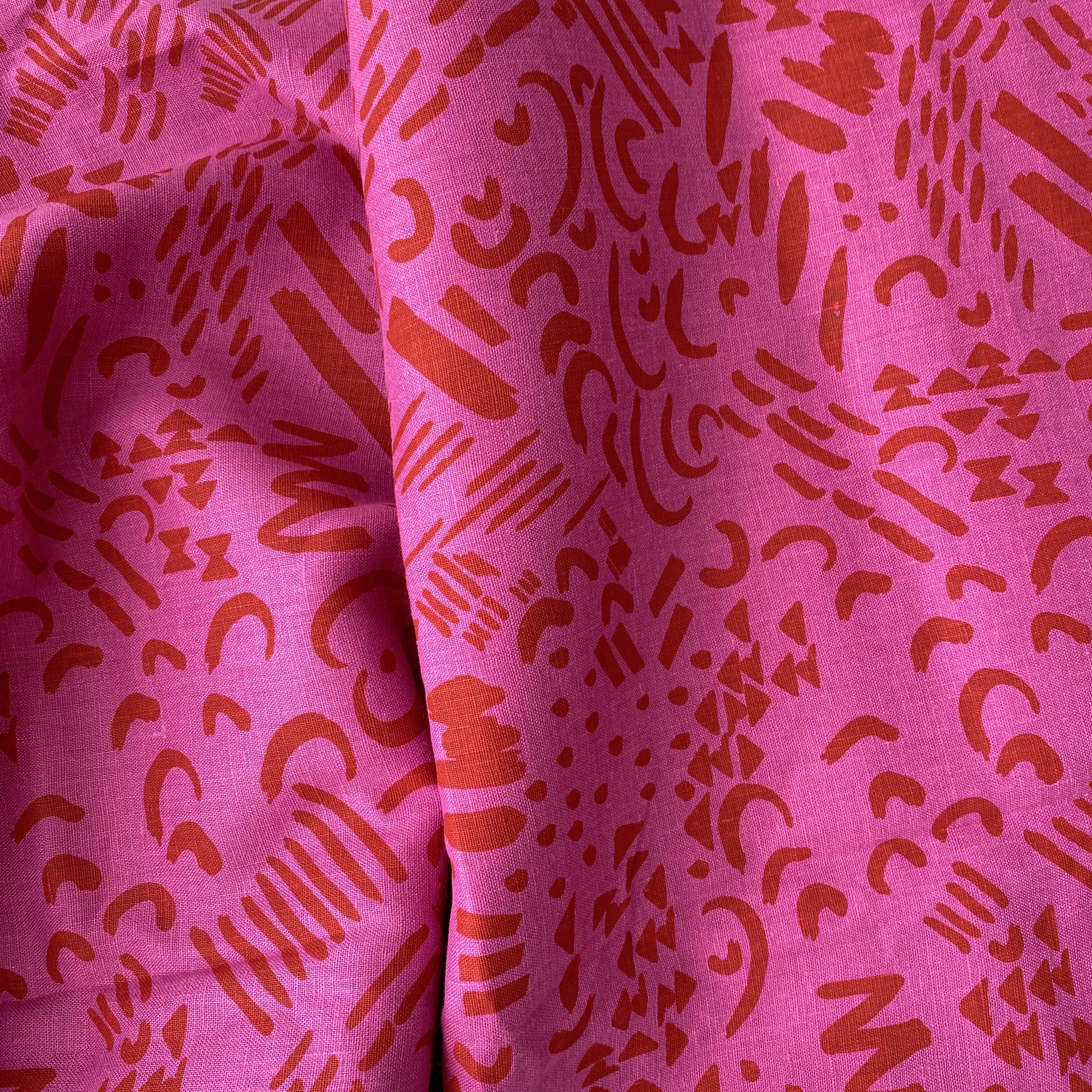 FABRIC BY THE YARD - 100% LINEN