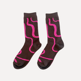Ziggy Crew - Brown & Fuchsia