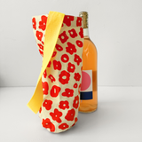 The Wine Tote - Celeste - Poppy - Sunshine