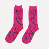 Drape Crew - Fuchsia & Dark Green