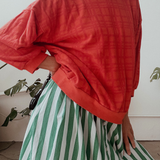The Stevie Sweatshirt - Darby in Tomato