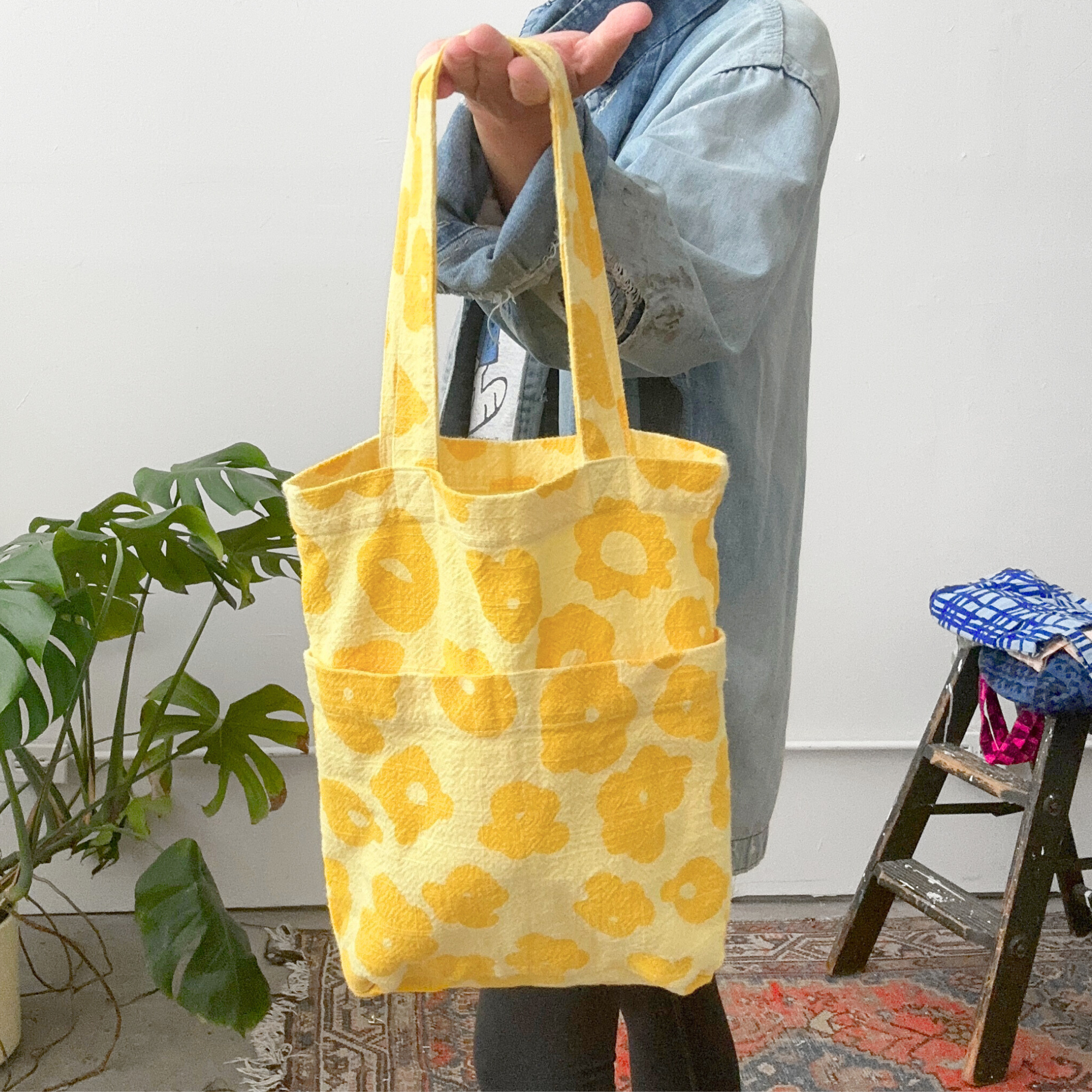 The Petite Tote - Celeste - Yellow - Sunny Days