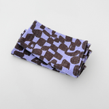 Everyday Napkins - Checks - Lentil - Lilac Pop