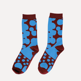 Dottie Crew - Blue Maroon