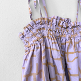 Nap Dress - Guston - Yellow - Lavender