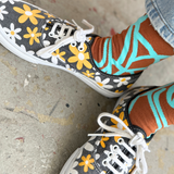 River Crew - Aquamarine & Carmel