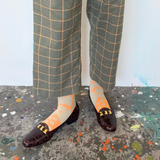 Dottie Crew - Cantaloupe & Tan