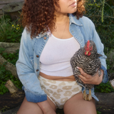 High Waist Under Things - Celeste - Latte