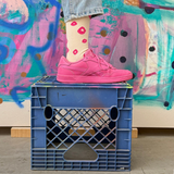 Lucy Crew - Hot Pink & Natural