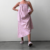 Nap Dress - Guston - Yellow - Lavender