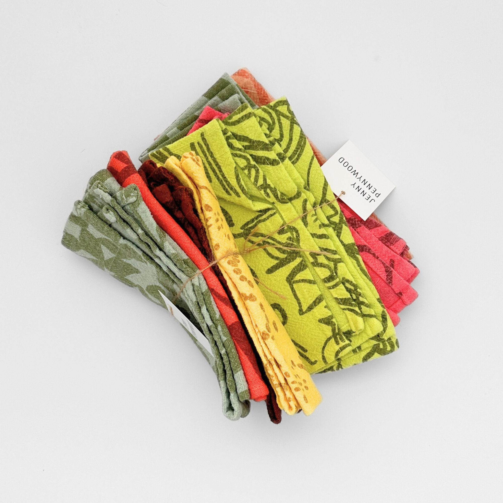 Mystery Bundles - Everyday Napkins - set of 4 - Bright & Summery