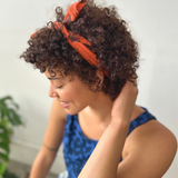 Bandana - Celeste - Faded Black - Tomato