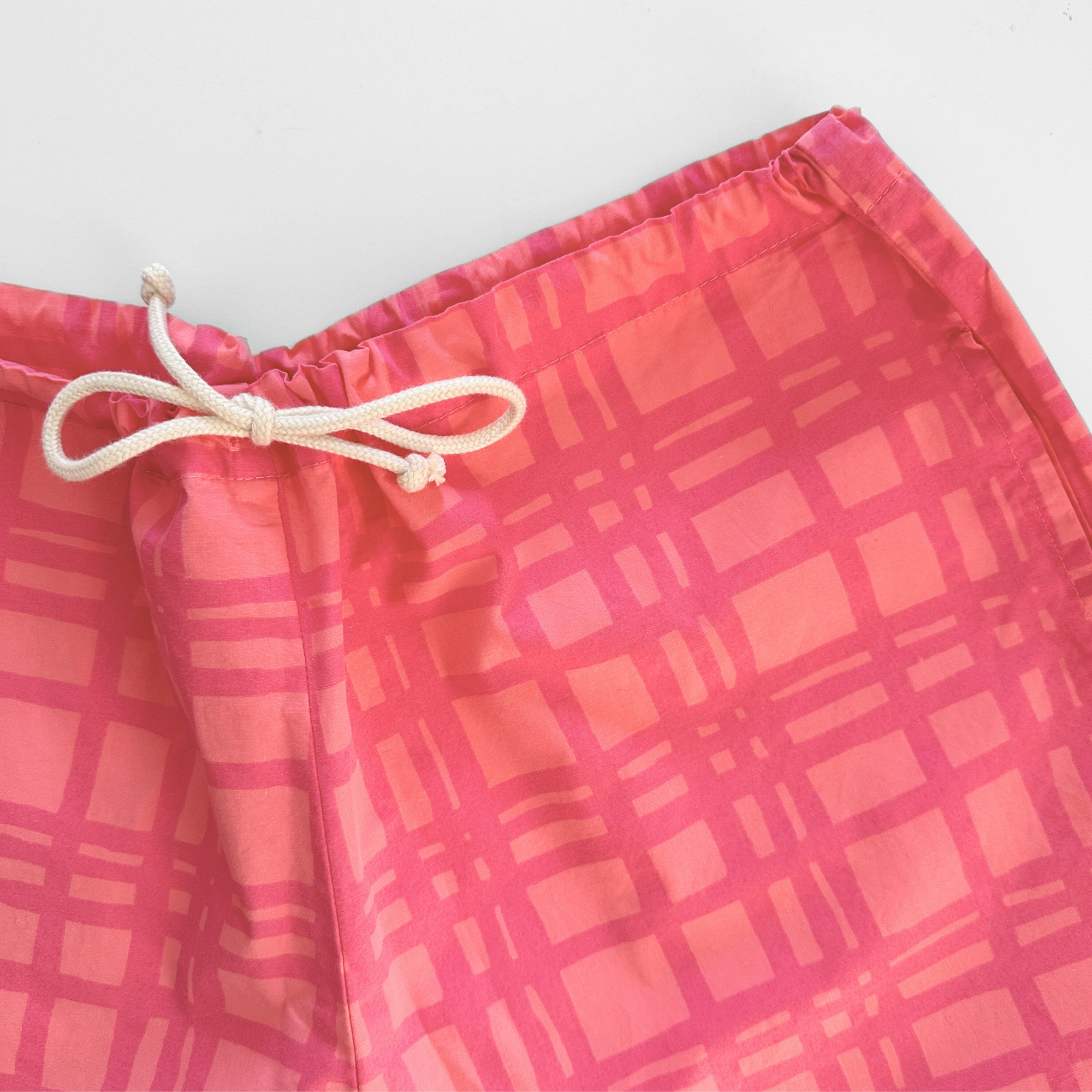 Cotton Poplin Shorts - Darby - Pink Frosting