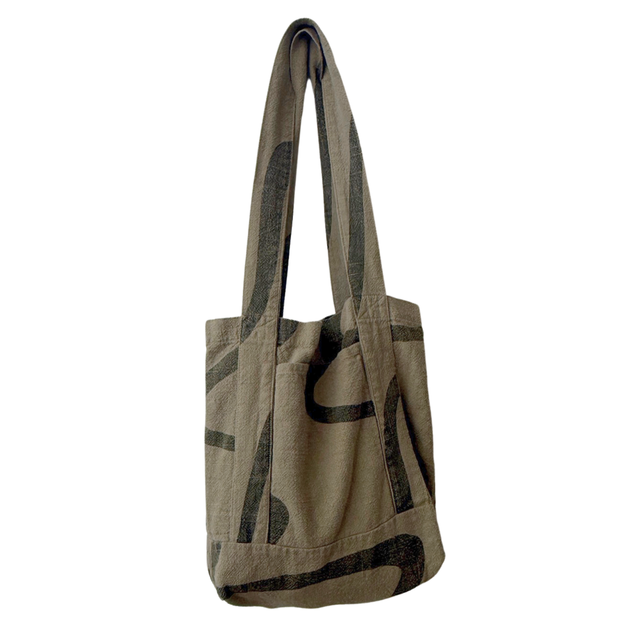The Medium Sloppy Tote - Ziggy - Khaki - Olive