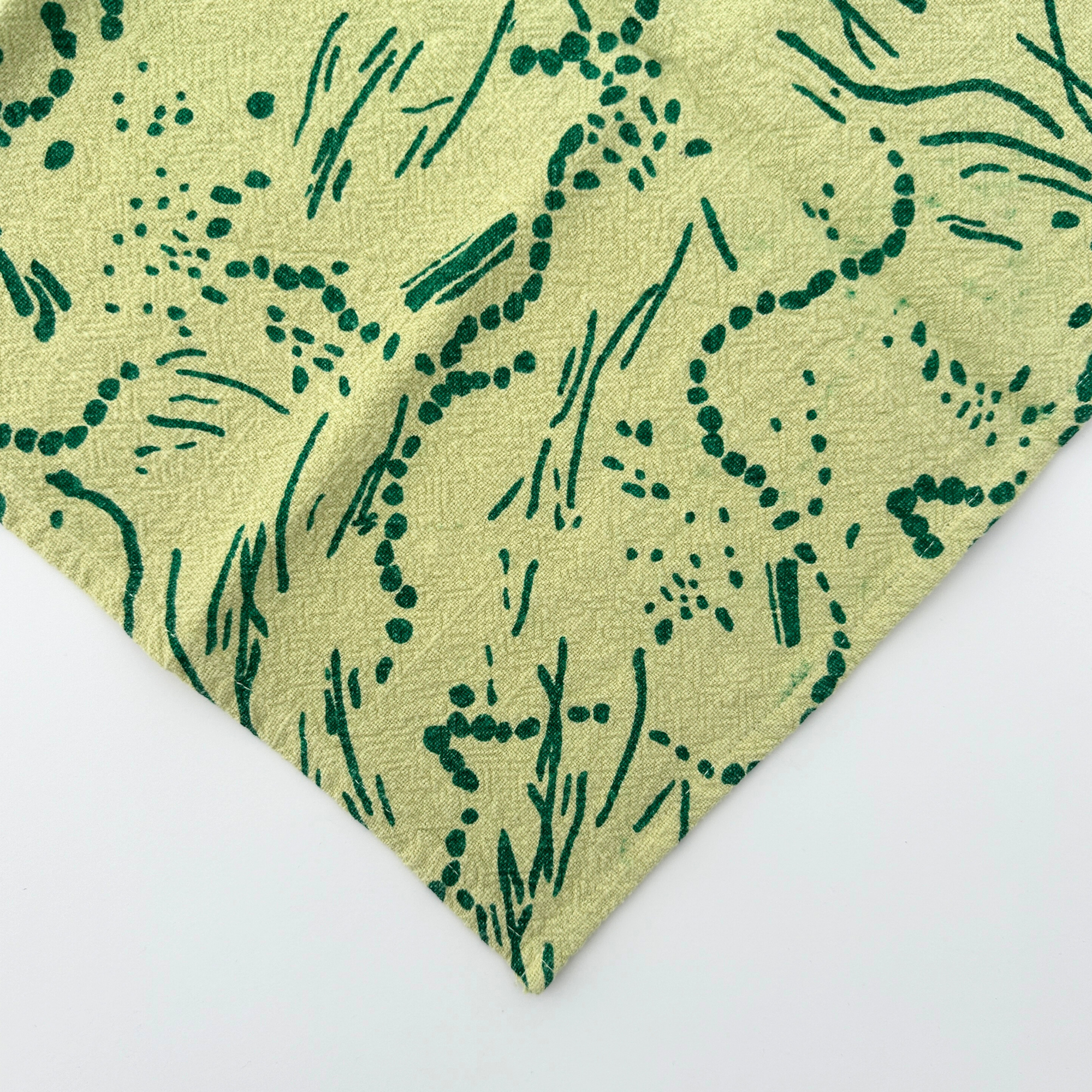 Tea Towel - Drape - Circus Green - Pear