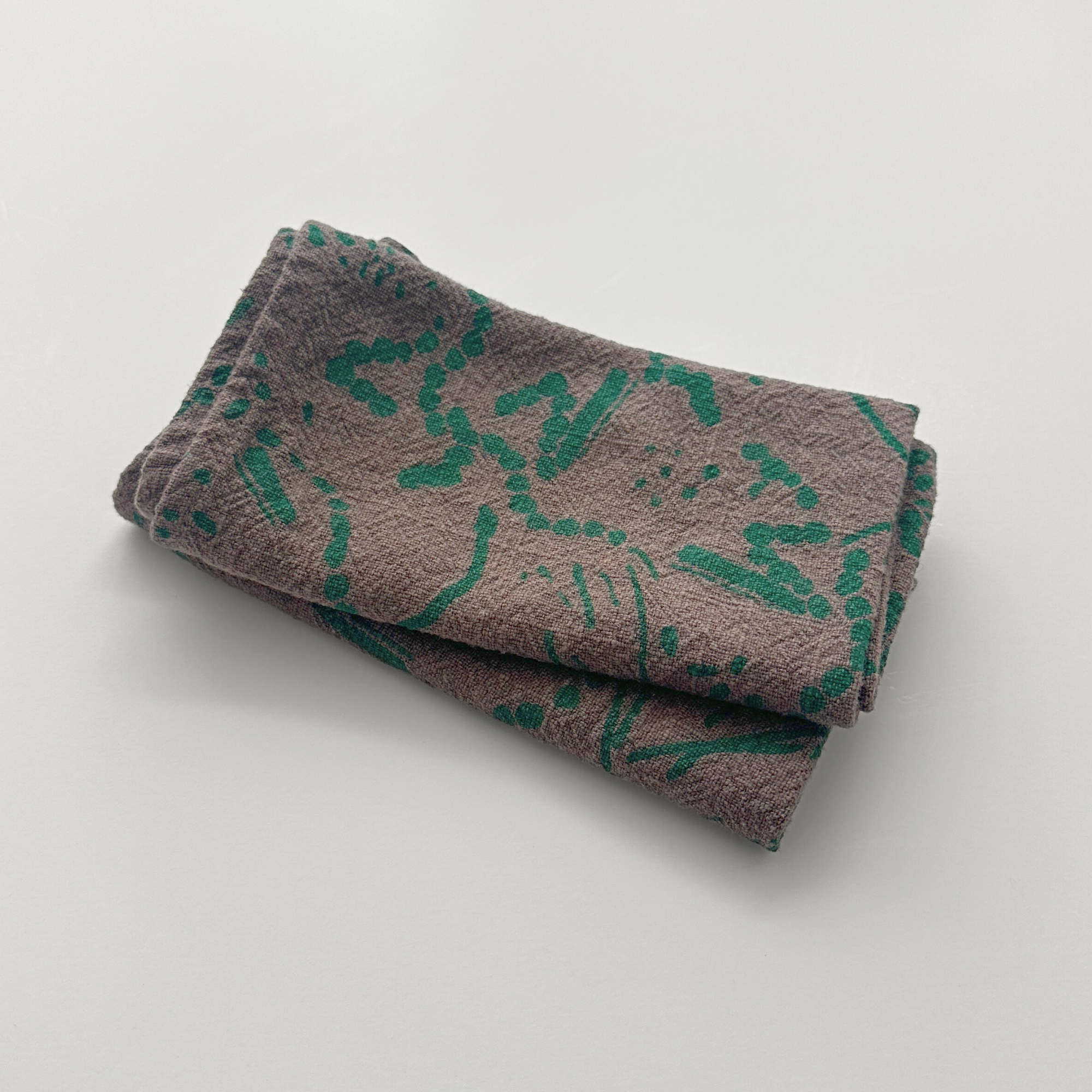 Everyday Napkins - Drape - Circus Green - Walnut