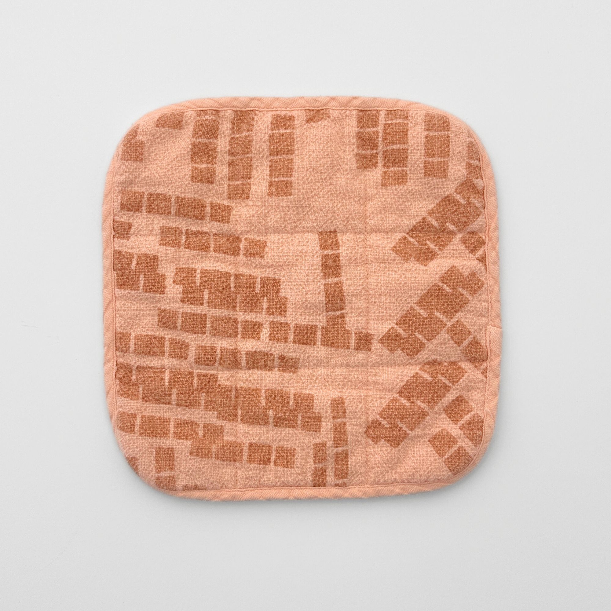 Potholder - Tiles - Shell - Champagne