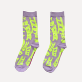 Clive Crew - Lavender & Neon Yellow