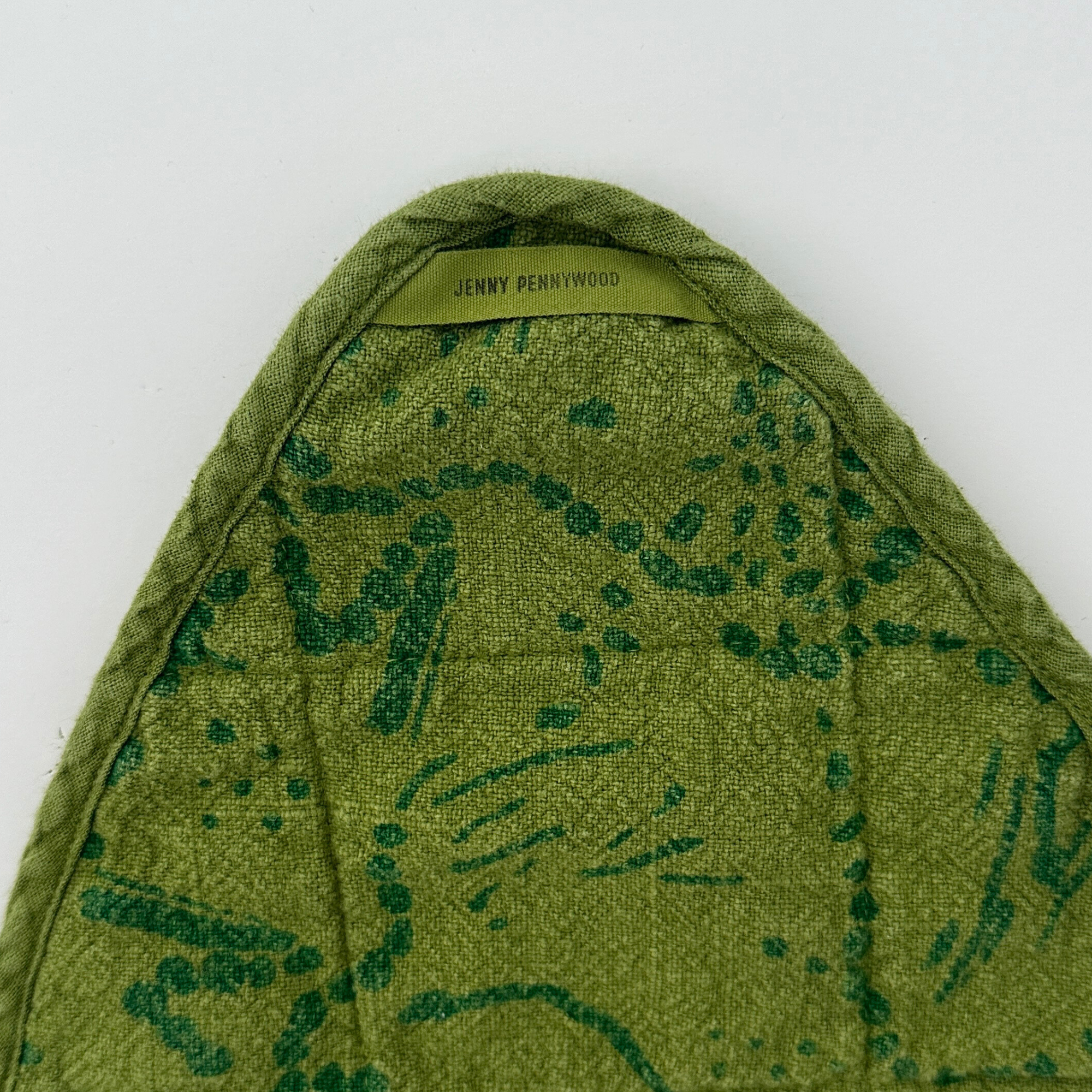 Triangle Potholder - Drape - Circus Green - Moss