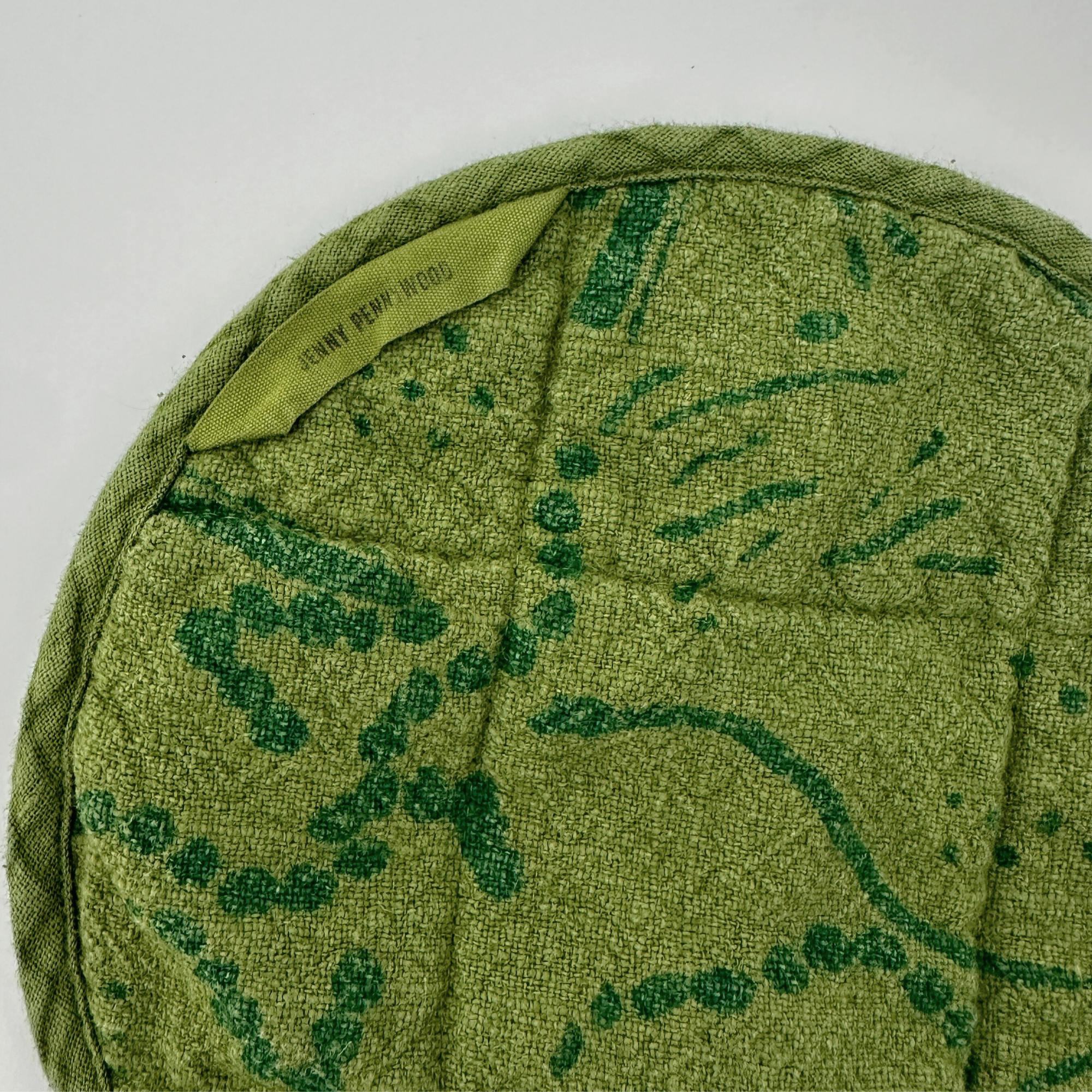 Circle Potholder - Drape - Circus Green - Moss