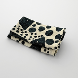 Everyday Napkins - Dottie - Faded Black - Natural