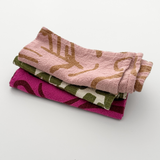 Everyday Napkins - Fold - Gold - Tea Rose