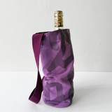 Wine Tote - Clive in Blackberry & Dusty Plum
