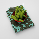 Tea Towel - Dottie - Olive - Pool