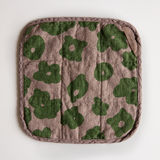Potholder - Celeste - Grass & Walnut