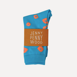 Lucy Crew - Peach & Capri