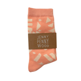 Dashes and Moons Crew - Coral & Natural