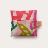 Foldie Tote - Clive in Multi-Tropical & Natural