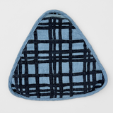 Triangle Potholder - Darby - Midnight - Steele Blue