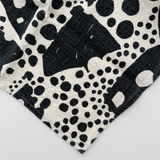 Everyday Napkins - Dottie - Faded Black - Natural