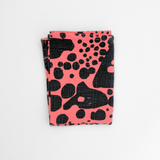 Tea Towel - Dottie - Faded Black - Pink Frosting