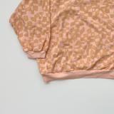 The Stevie Sweatshirt - Checks in Champagne