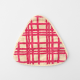 Triangle Potholder - Darby - Barbie Pink - Vanilla