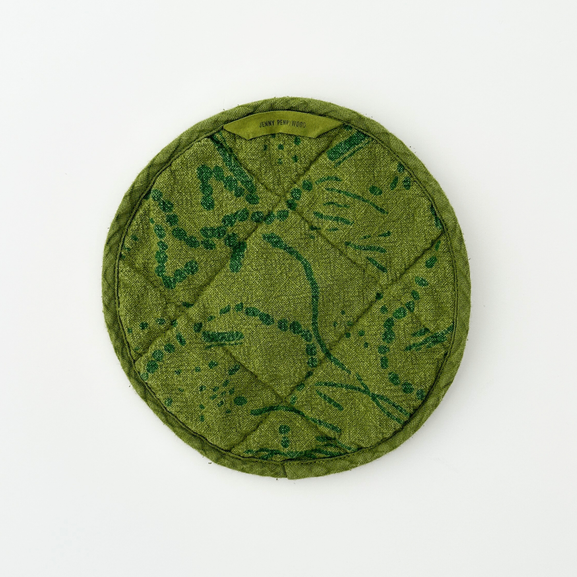 Circle Potholder - Drape - Circus Green - Moss