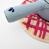 Circle Potholder - Darby - Barbie Pink - Vanilla