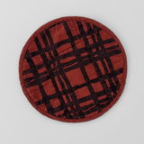 Circle Potholder - Darby - Midnight - Clove