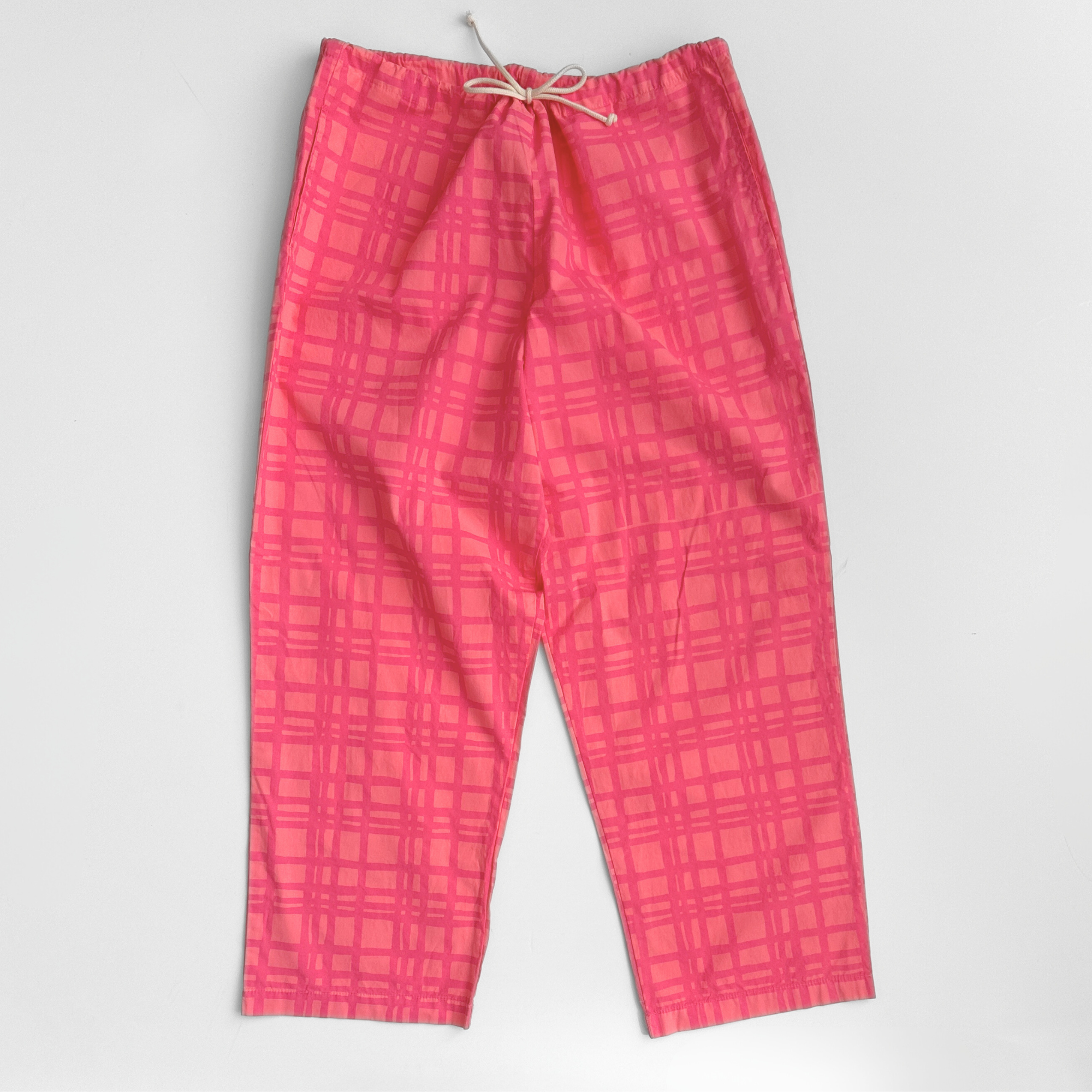 Cotton Poplin Pants - Darby - Pink Frosting