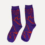 Drape Crew - Red Violet & Terra Cotta