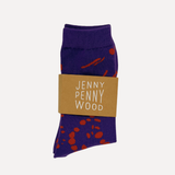 Drape Crew - Red Violet & Terra Cotta