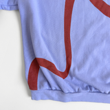 The Stevie Sweatshirt - Ziggy in Brick & Lilac Pop