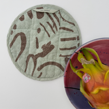 Circle Potholder - Fold - Clay - Sage